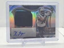 2024 Panini Select Jumbo Rookie Signature Swatches Xavier Legette #7 card