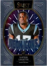 2024 Panini Select Neon Icons Xavier Legette #7 card