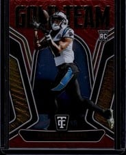 2024 Panini Totally Certified Gold Team Xavier Legette #24 card