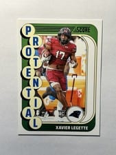 2024 Score Protential Xavier Legette #23 card