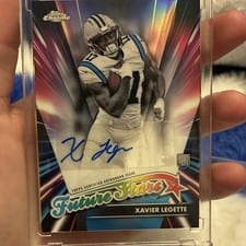 2024 Topps Chrome Future Stars Autographs Xavier Legette #FSA-XL card