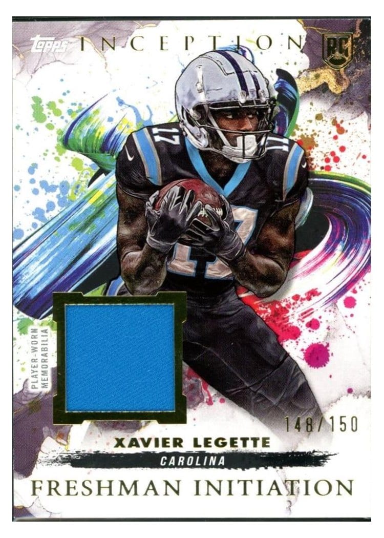 2024 Topps Inception Freshman Initiation Relics Xavier Legette #FI-10 card