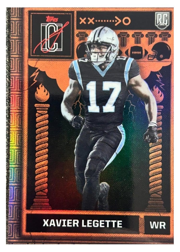 2024 Topps Signature Class Odyssey Xavier Legette #O-10 card
