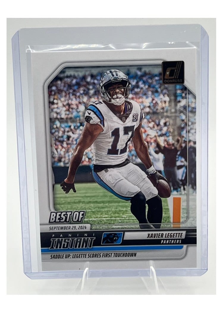 2025 Donruss Best of Instant Xavier Legette #INS-XLE card