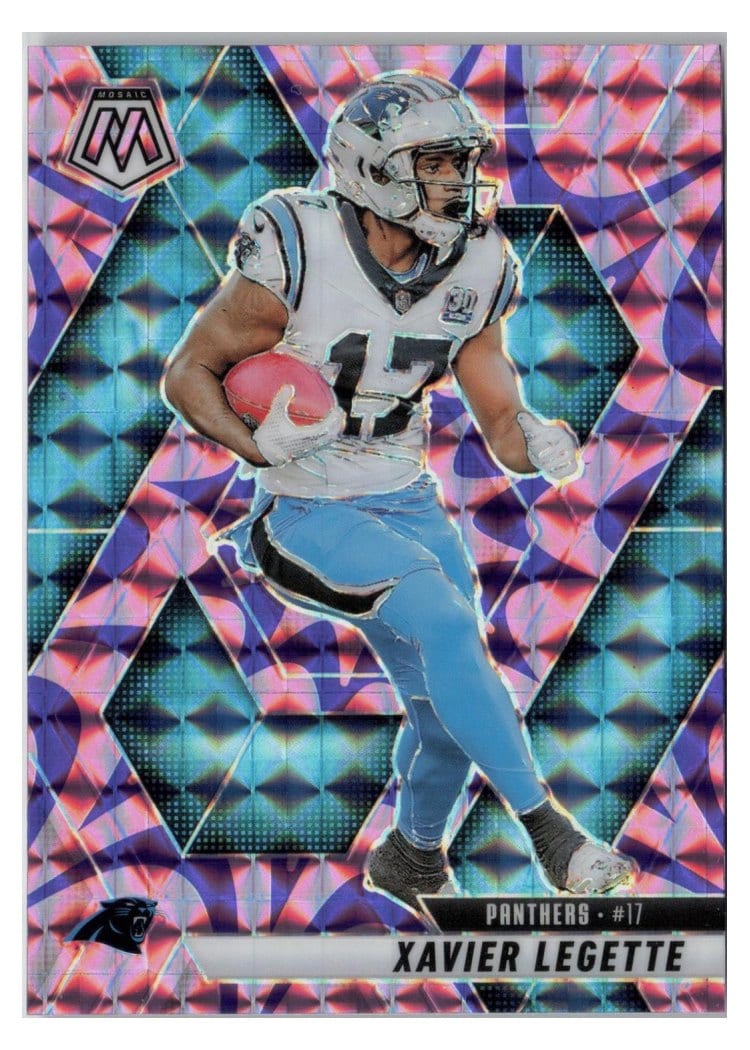 2025 Panini Mosaic Base Set Xavier Legette #45 card