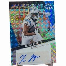 2025 Panini Mosaic In Focus Signatures Xavier Legette #IFS-XLE card