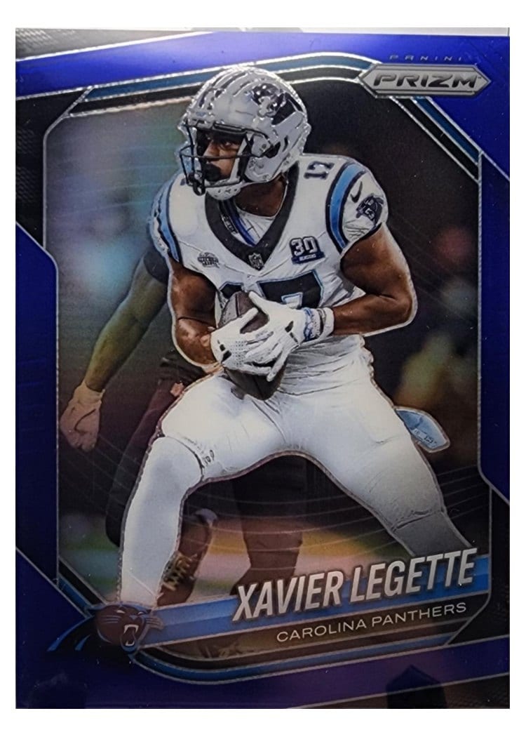 2025 Panini Prizm Base Set Xavier Legette #118 card