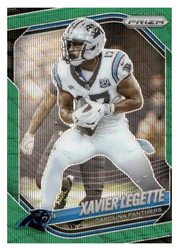 2025 Panini Prizm Base Set Xavier Legette #118 card