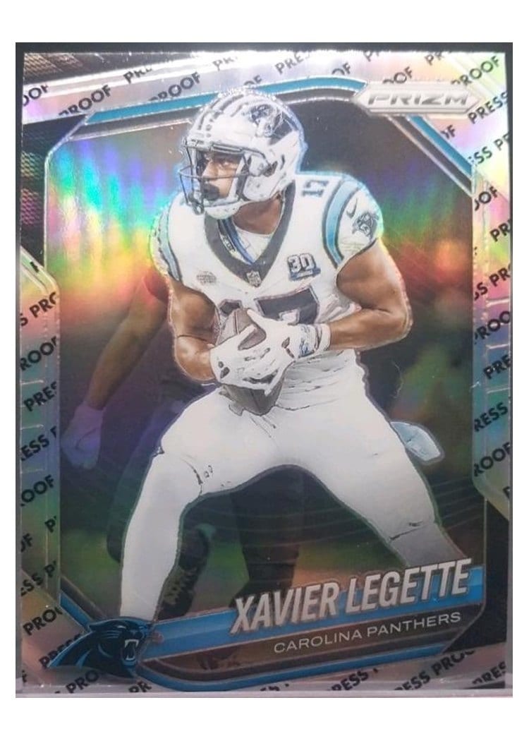 2025 Panini Prizm Base Set Xavier Legette #118 card