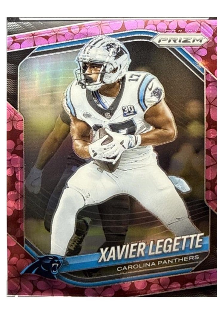 2025 Panini Prizm Base Set Xavier Legette #118 card