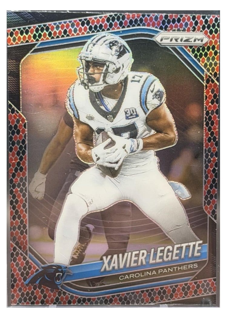 2025 Panini Prizm Base Set Xavier Legette #118 card