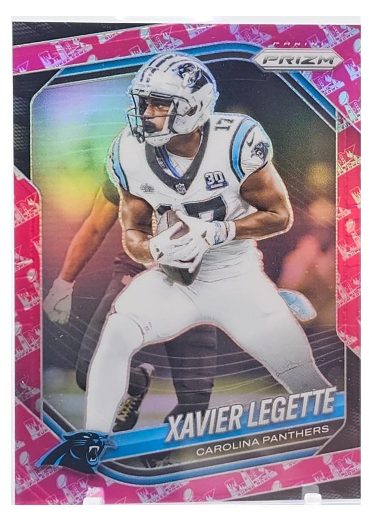 2025 Panini Prizm Base Set Xavier Legette Super Bowl LX #118 card