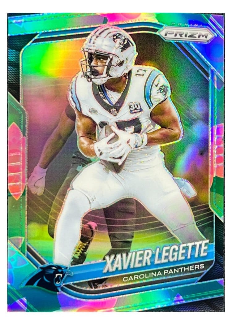 2025 Panini Prizm Base Set Xavier Legette Lotus Flower #118 card