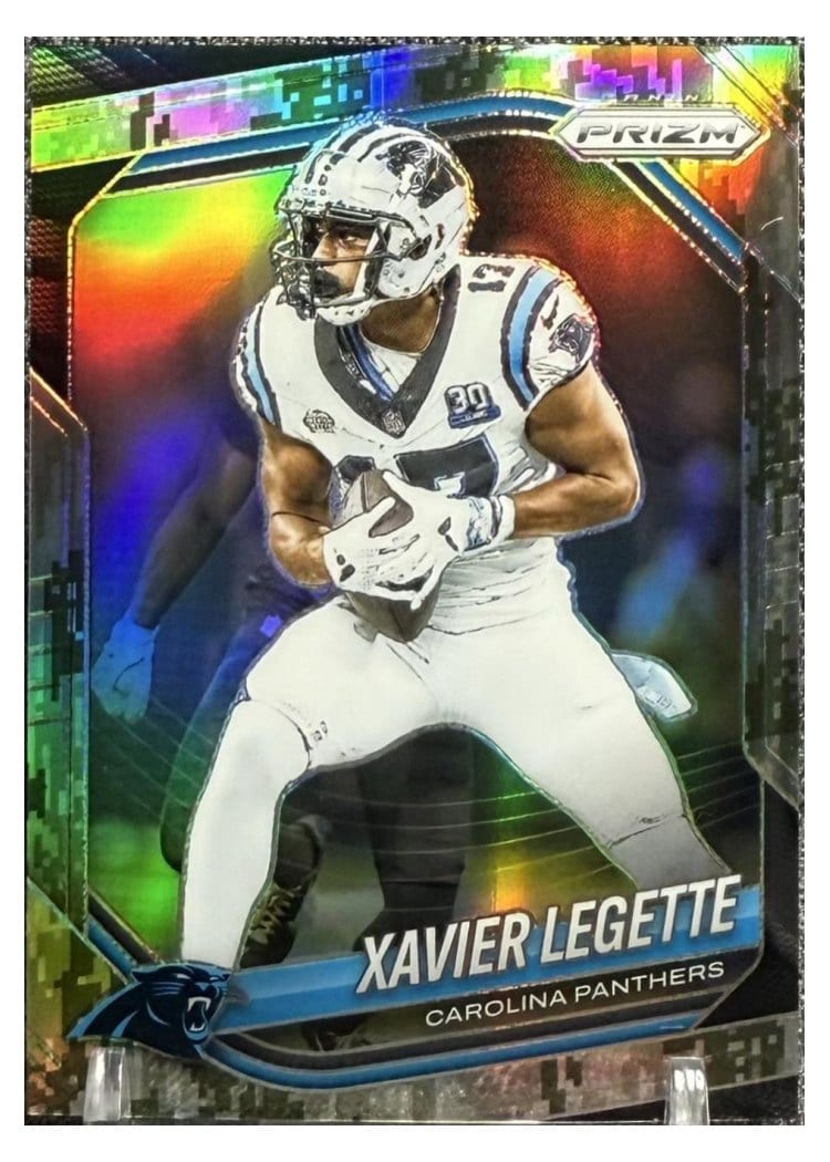 2025 Panini Prizm Base Set Xavier Legette #118 card