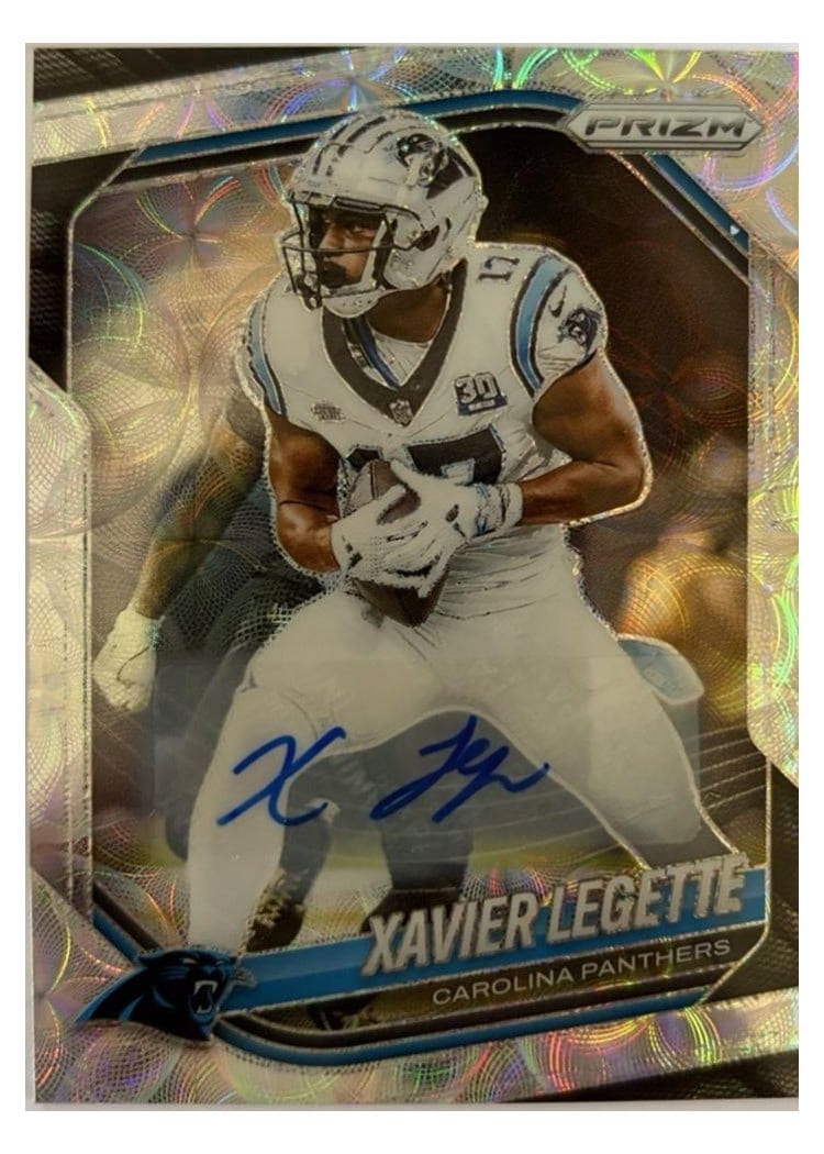 2025 Panini Prizm Base Set Xavier Legette #118 card