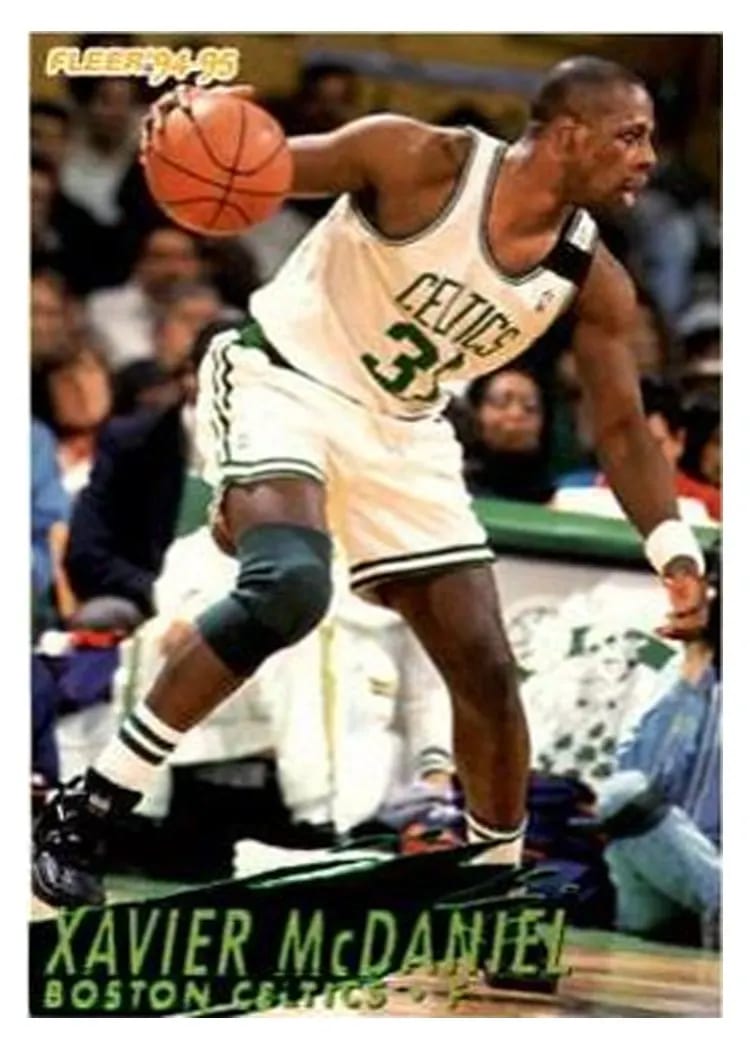 1994 Fleer Xavier McDaniel #15 card