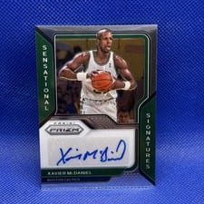 2020-21 Panini Prizm Sensational Signatures Xavier McDaniel #SS-XAV card