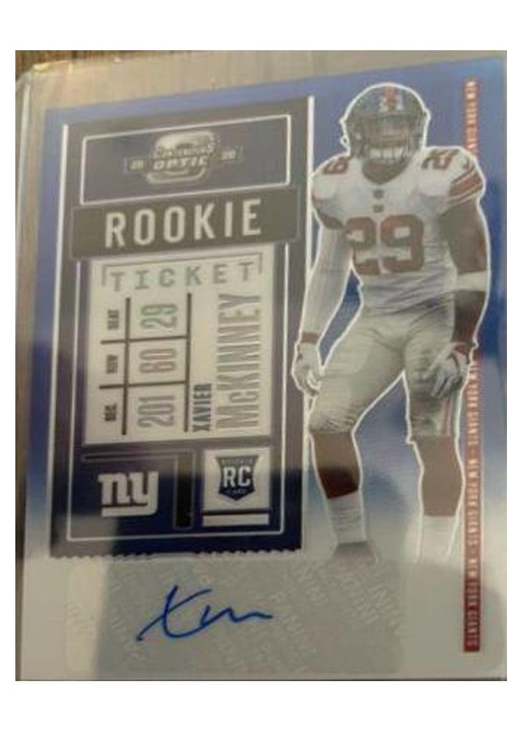 2020 Panini Contenders Optic Base Set Xavier McKinney #161 card