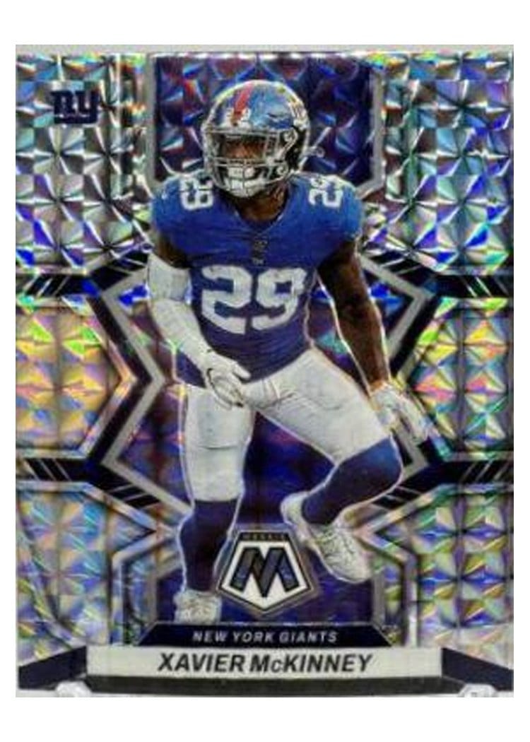 2022 Panini Mosaic Base Set Xavier McKinney #149 card