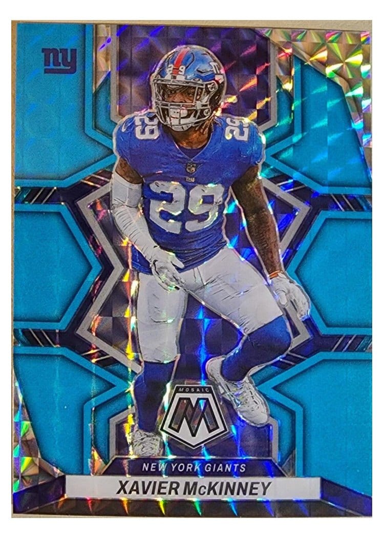 2022 Panini Mosaic Base Set Xavier McKinney #149 card
