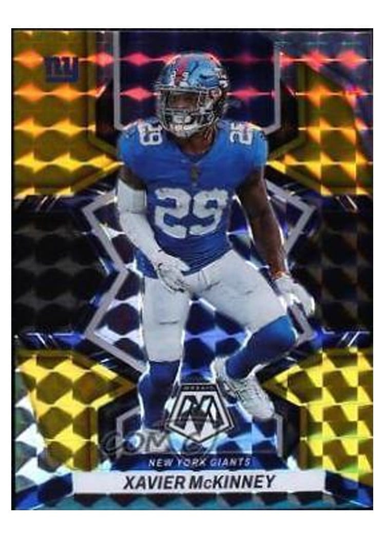 2022 Panini Mosaic Base Set Xavier McKinney #149 card