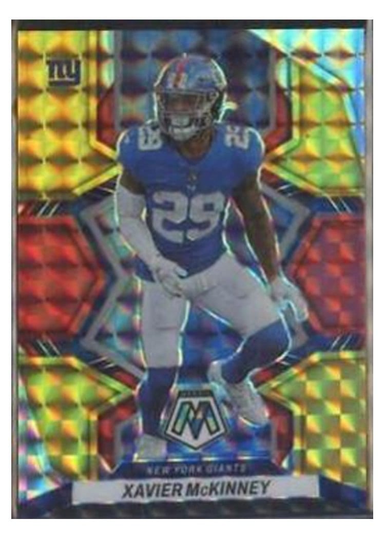 2022 Panini Mosaic Base Set Xavier McKinney #149 card