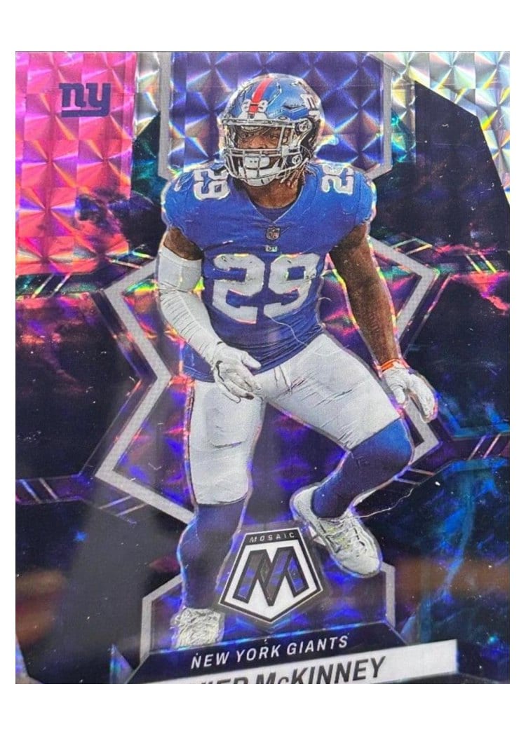 2022 Panini Mosaic Base Set Xavier McKinney #149 card