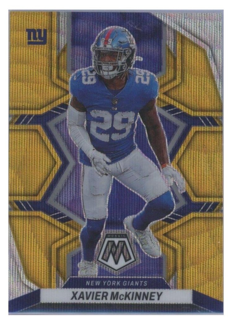 2022 Panini Mosaic Base Set Xavier McKinney #149 card