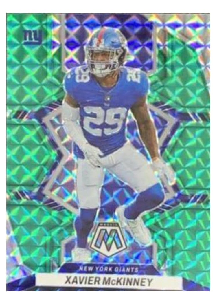 2022 Panini Mosaic Base Set Xavier McKinney #149 card