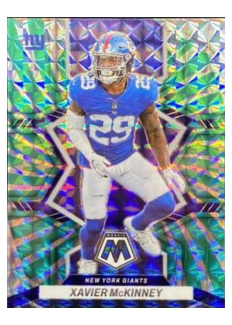 2022 Panini Mosaic Base Set Xavier McKinney #149 card