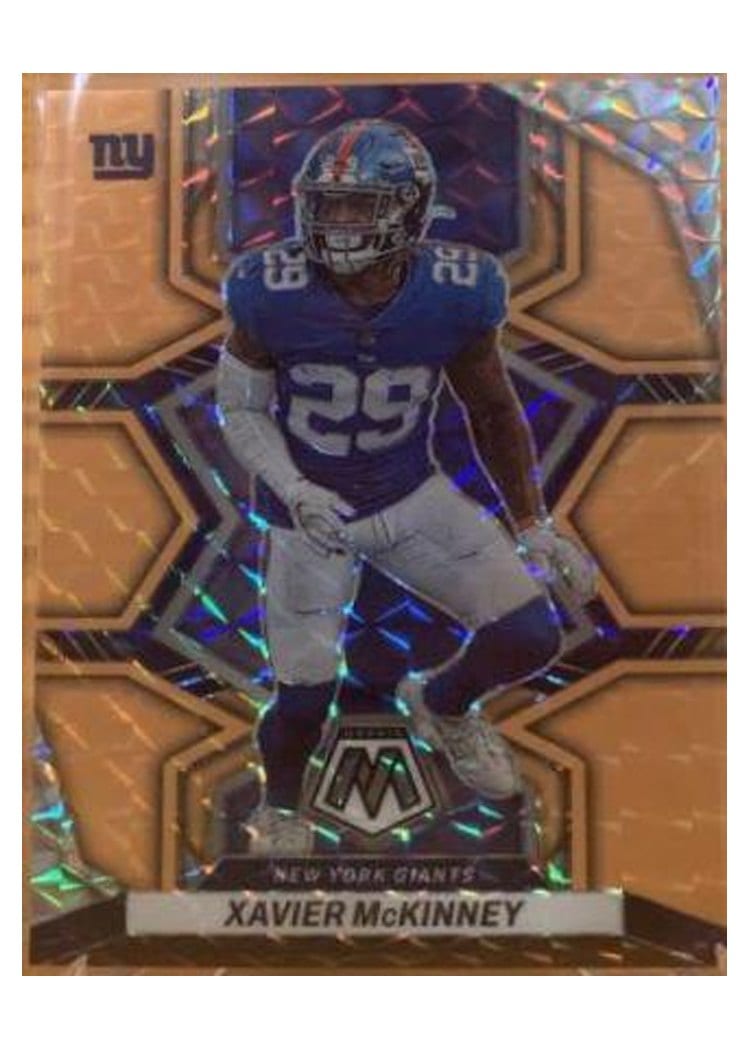 2022 Panini Mosaic Base Set Xavier McKinney #149 card