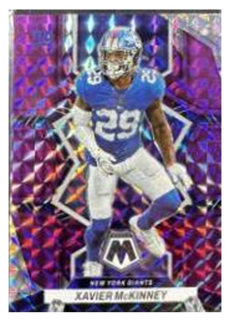 2022 Panini Mosaic Base Set Xavier McKinney #149 card