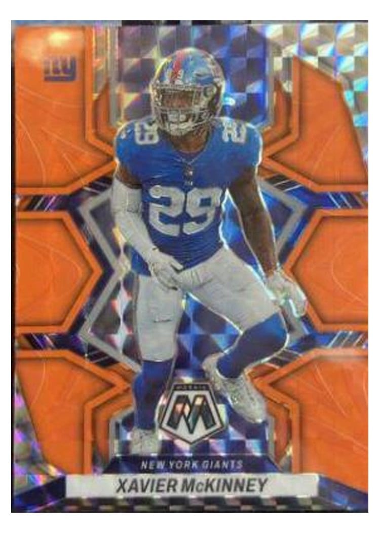 2022 Panini Mosaic Base Set Xavier McKinney #149 card