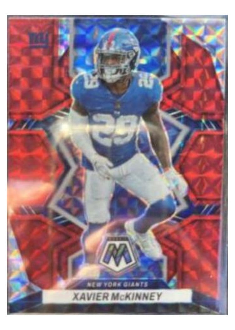 2022 Panini Mosaic Base Set Xavier McKinney #149 card