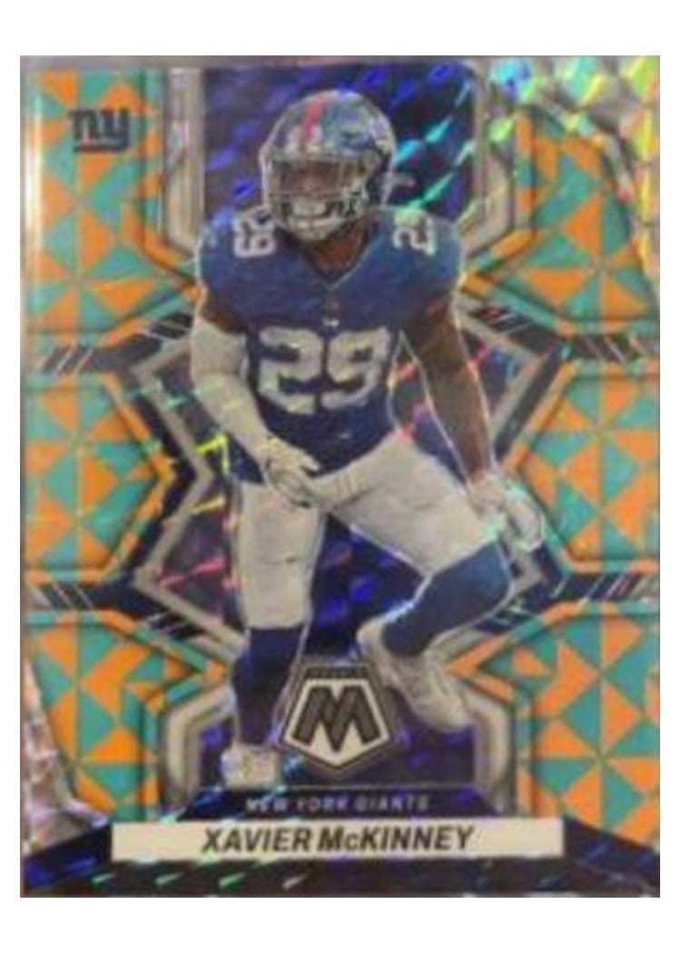 2022 Panini Mosaic Base Set Xavier McKinney #149 card