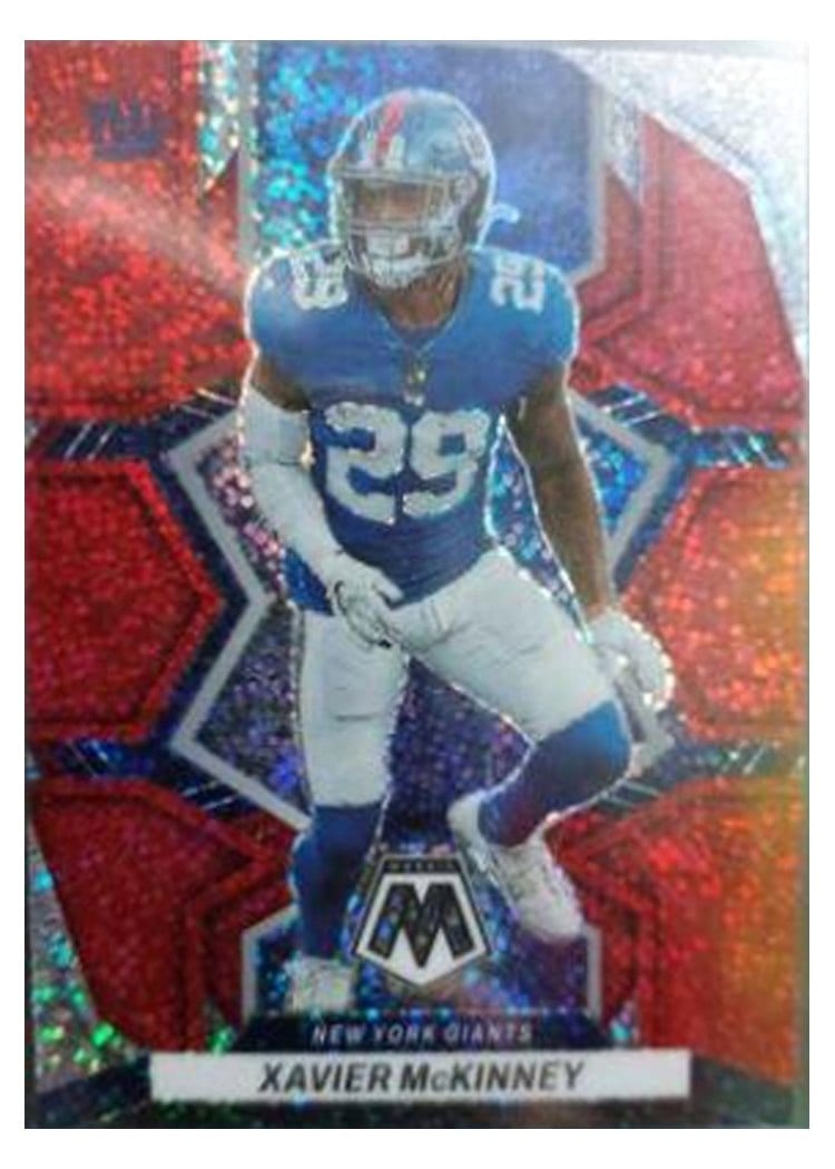 2022 Panini Mosaic Base Set Xavier McKinney #149 card