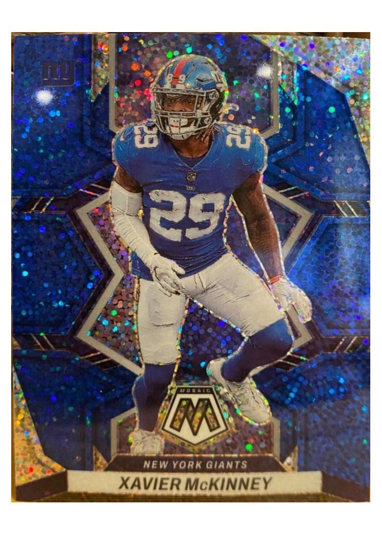 2022 Panini Mosaic Base Set Xavier McKinney #149 card
