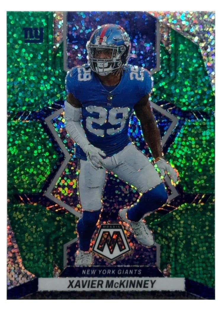 2022 Panini Mosaic Base Set Xavier McKinney #149 card