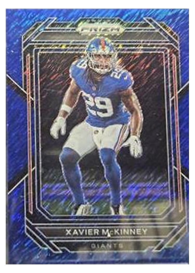 2022 Panini Prizm Base Set Xavier McKinney #221 card