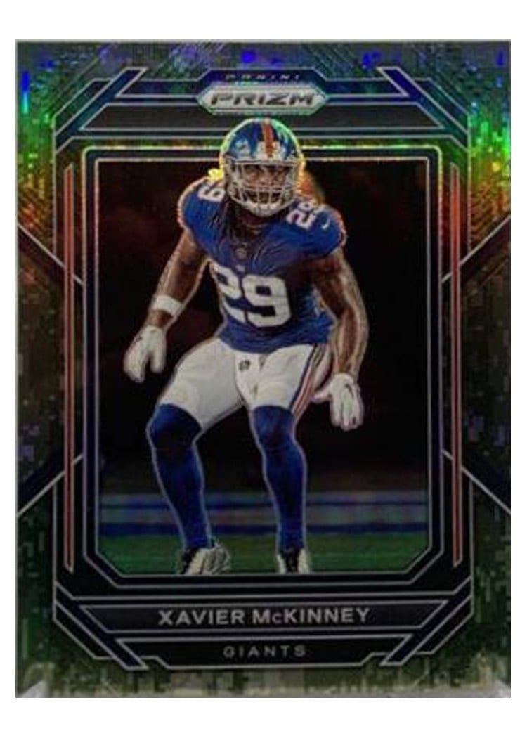 2022 Panini Prizm Base Set Xavier McKinney #221 card