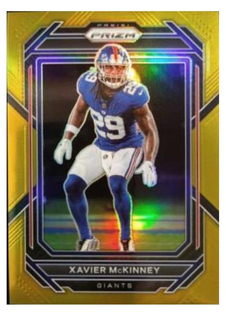 2022 Panini Prizm Base Set Xavier McKinney #221 card