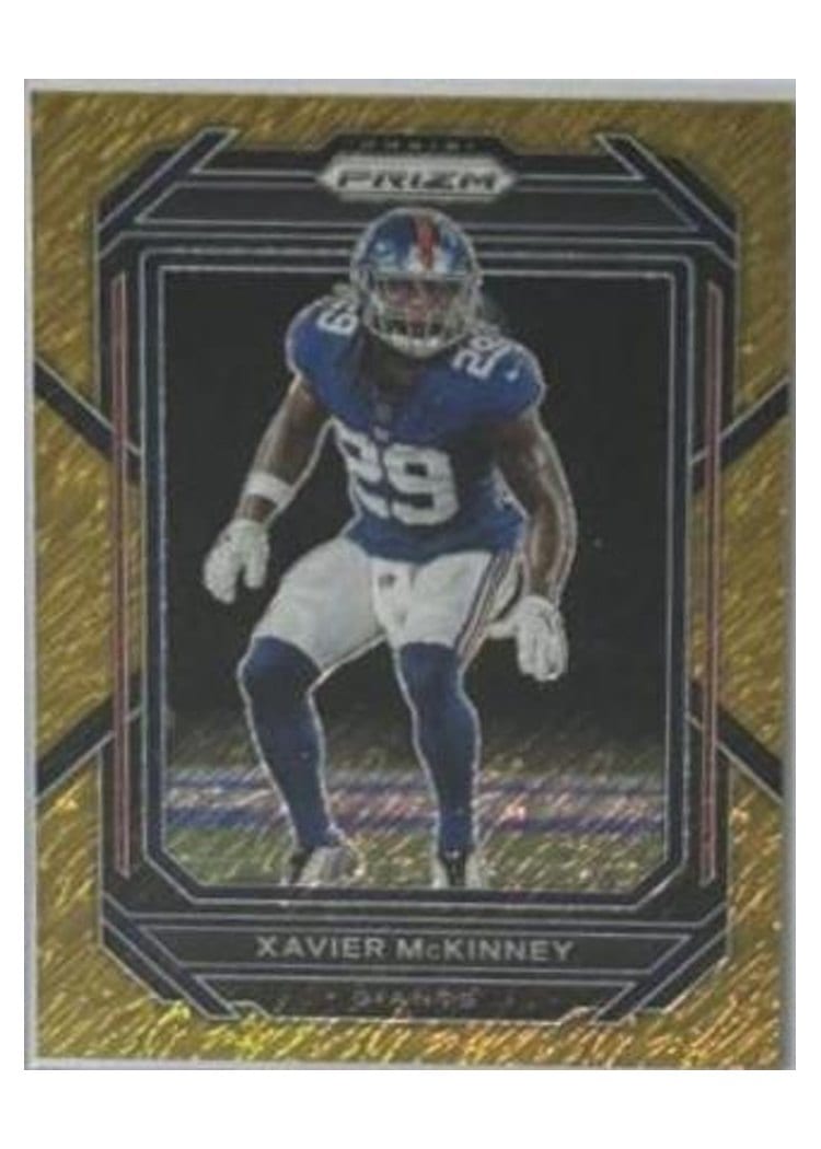 2022 Panini Prizm Base Set Xavier McKinney #221 card