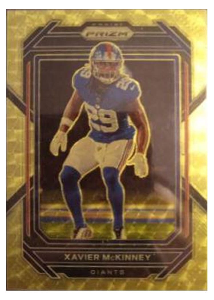 2022 Panini Prizm Base Set Xavier McKinney #221 card
