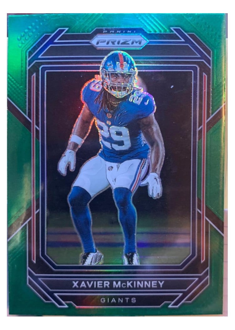 2022 Panini Prizm Base Set Xavier McKinney #221 card