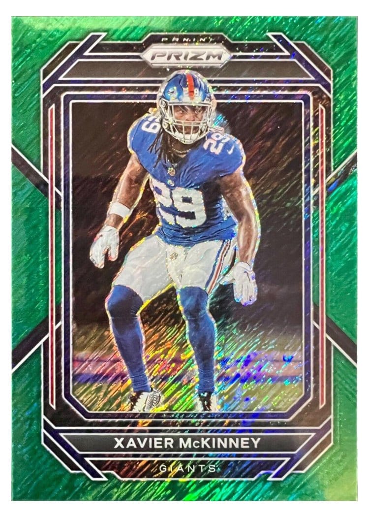 2022 Panini Prizm Base Set Xavier McKinney #221 card