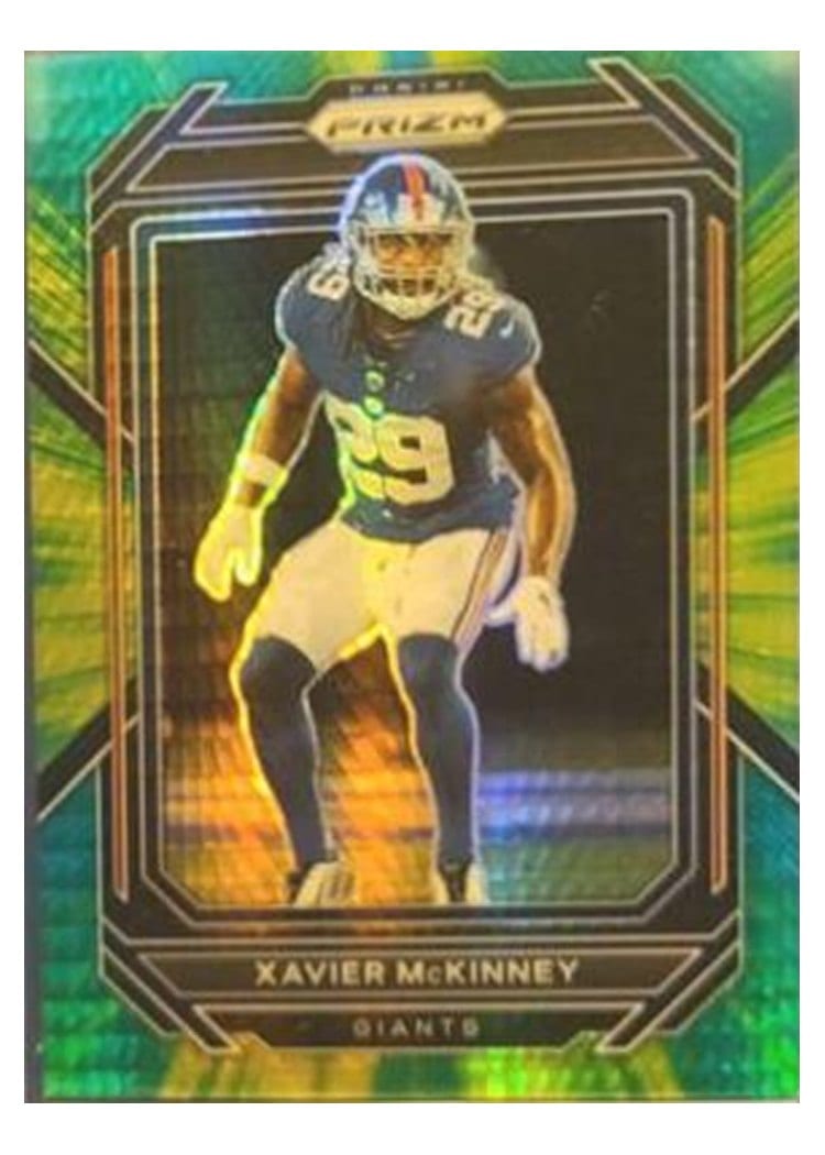 2022 Panini Prizm Base Set Xavier McKinney #221 card