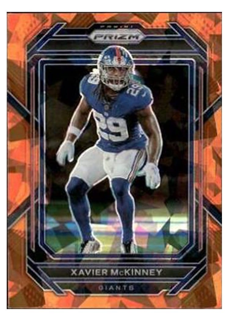 2022 Panini Prizm Base Set Xavier McKinney #221 card