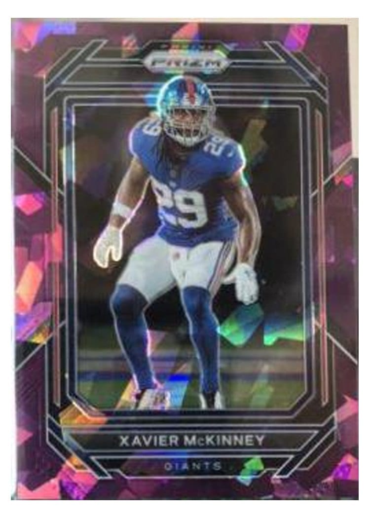 2022 Panini Prizm Base Set Xavier McKinney #221 card