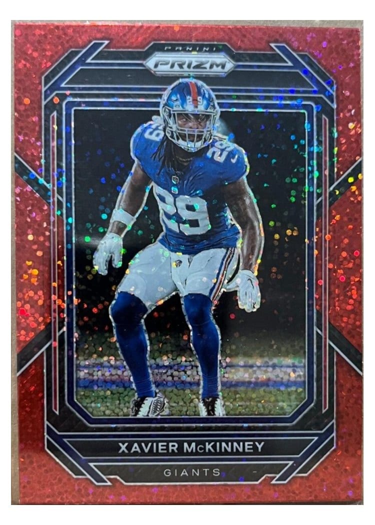 2022 Panini Prizm Base Set Xavier McKinney #221 card