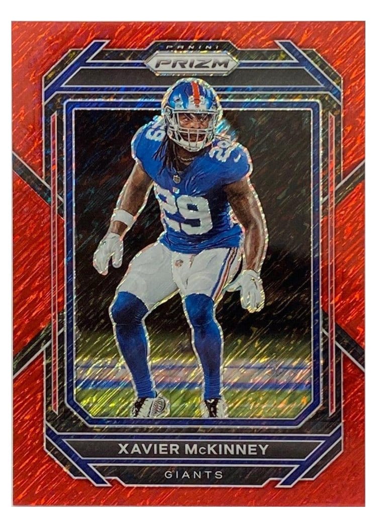 2022 Panini Prizm Base Set Xavier McKinney #221 card